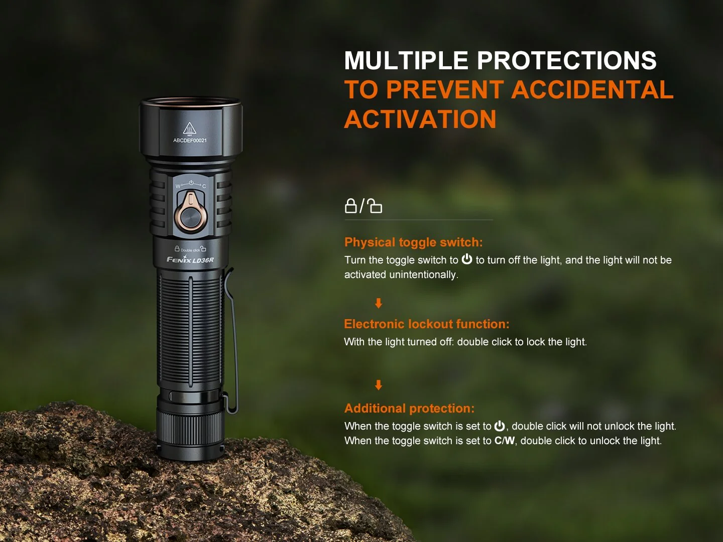 Fenix LD36R Multicolor Flashlight - Image 11