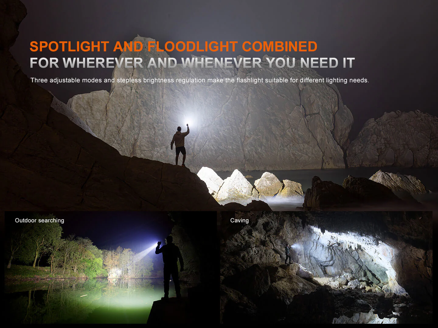 Fenix LR35R PRO Rechargeable Palm-Sized Searchlight - Image 6