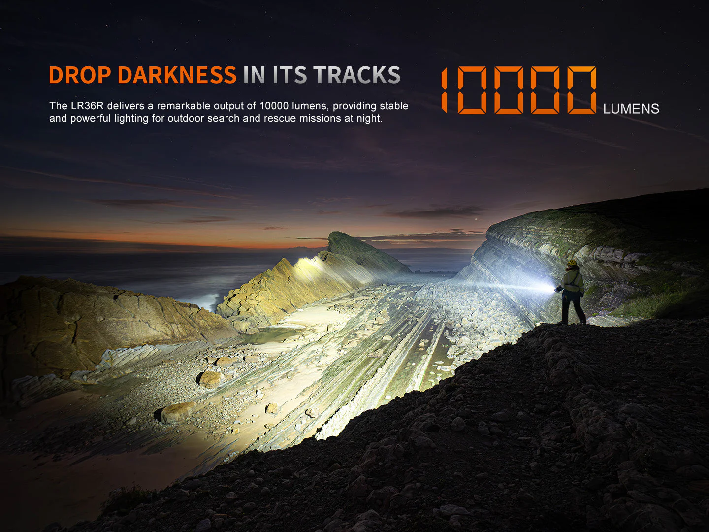 Fenix LR36R White Laser Searching Flashlight - Image 5
