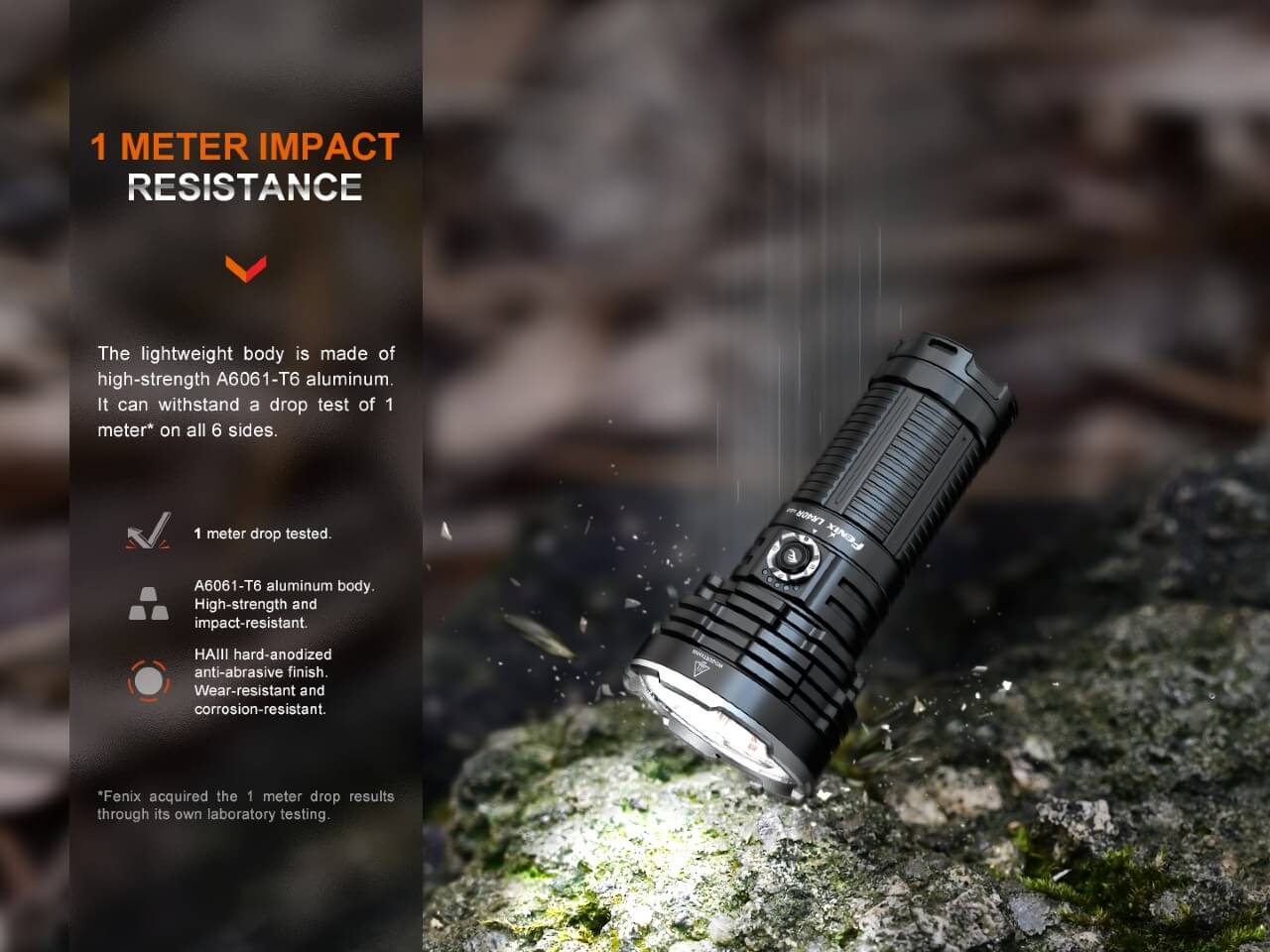 Fenix LR40R V2.0 Rechargeable LED Searchlight - Image 9