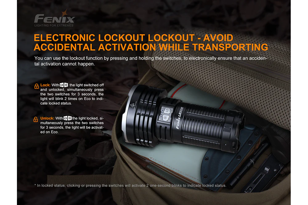 Fenix LR50R Multifunctional LED Search Light - 12000 Lumens - Image 8