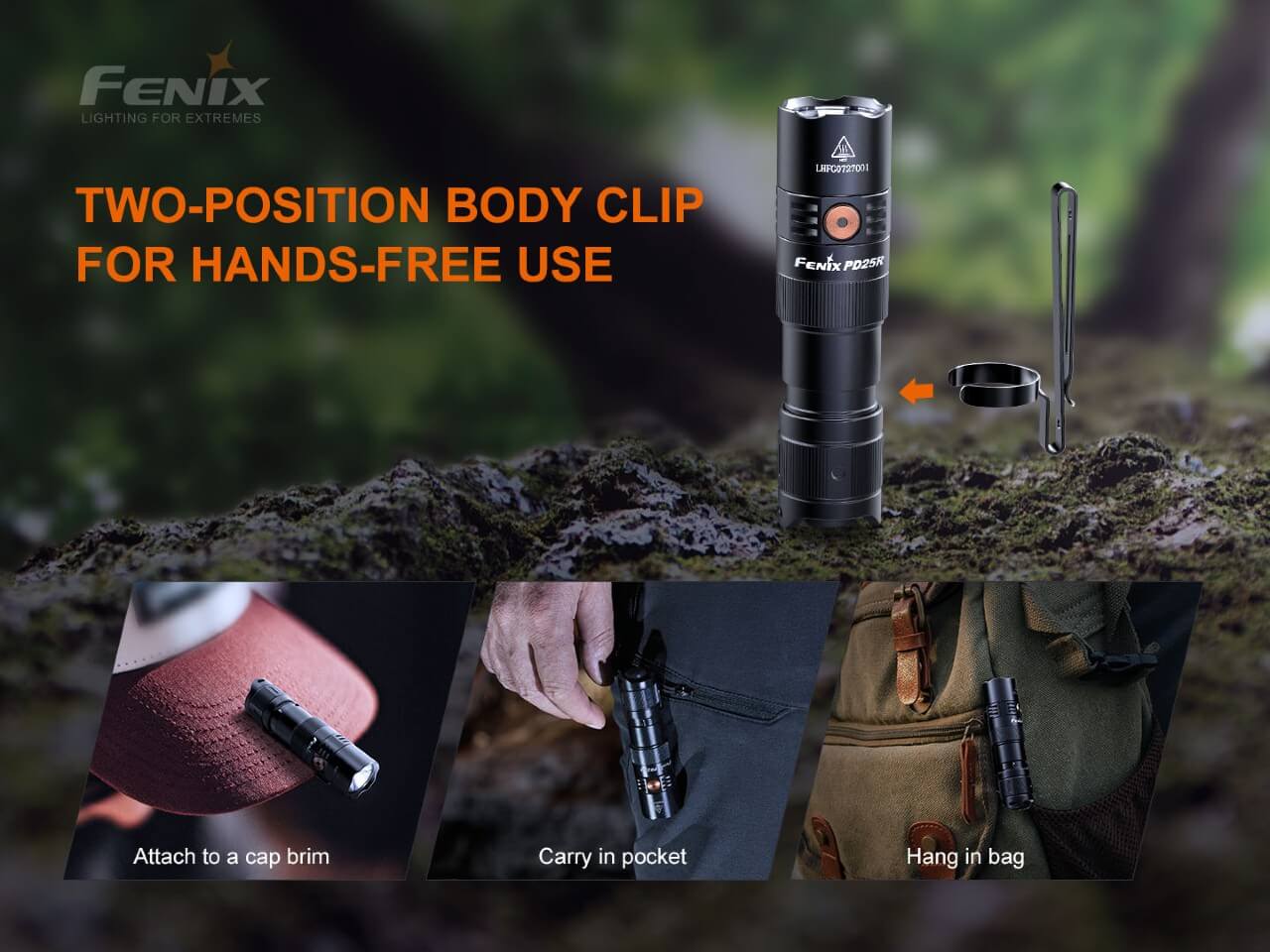 Fenix PD25R Rechargeable LED Flashlight - Image 5