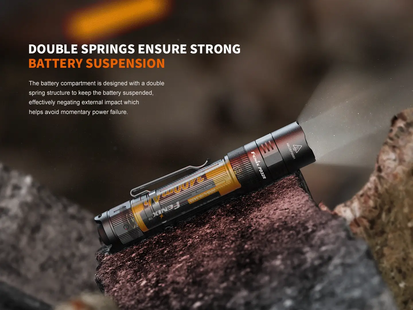Fenix PD32R Rechargeable Silent Switch LED Flashlight - Image 12