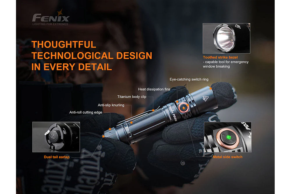 Fenix PD35 V3.0 Everyday Carry Flashlight - 1700 Lumens - Image 5