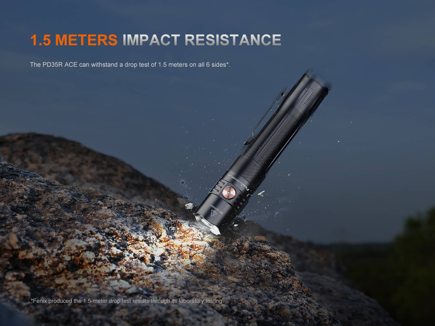 Fenix PD35R ACE Multi-mode Tactical Flashlight + FREE CL01 Mini Lantern - Image 15