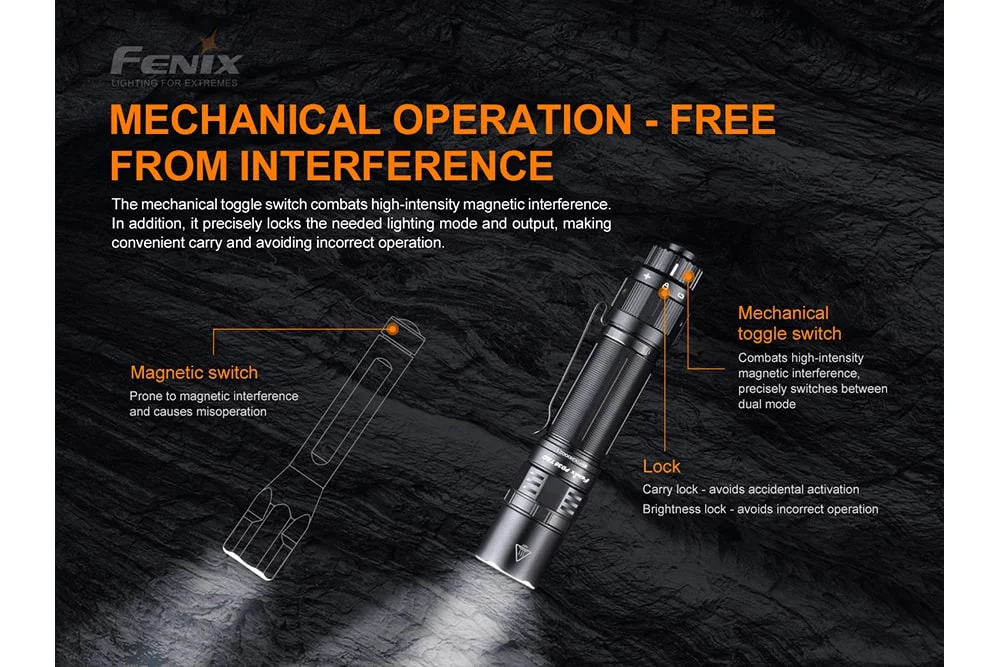 Fenix PD36 TAC Tactical Flashlight - 3000 Lumens - Image 8