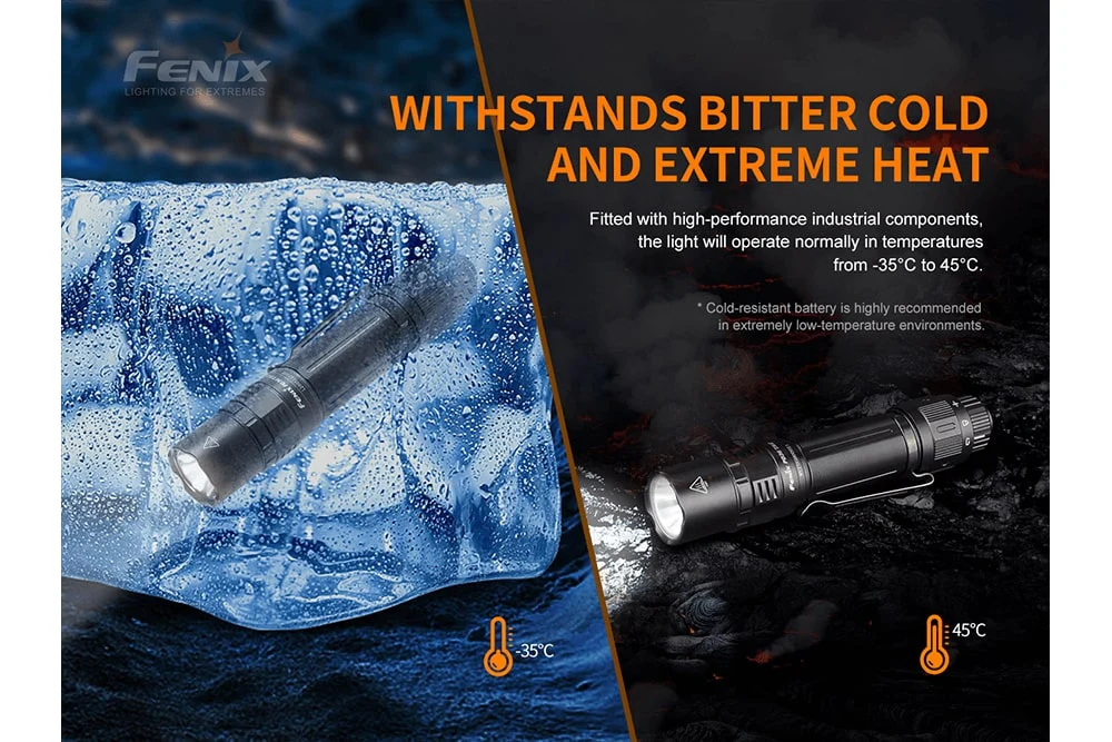 Fenix PD36 TAC Tactical Flashlight - 3000 Lumens - Image 9