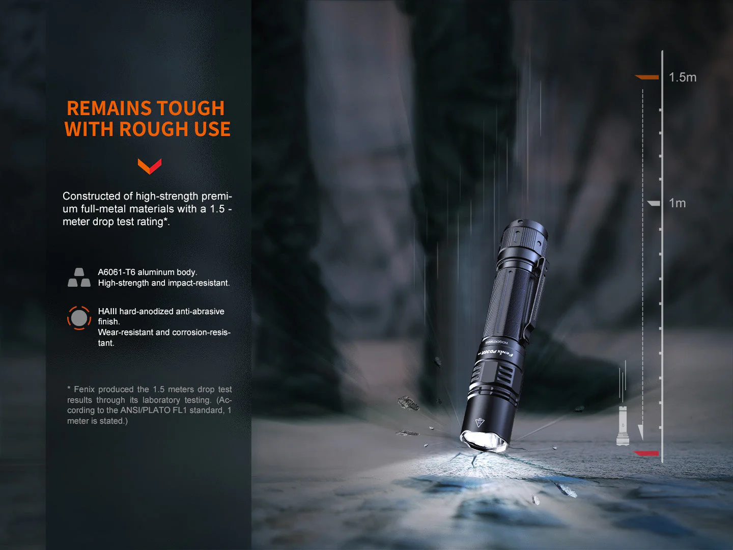 Fenix PD36R Pro 2800 Lumen Flashlight + FREE E03R V2 Keychain Light - Image 7