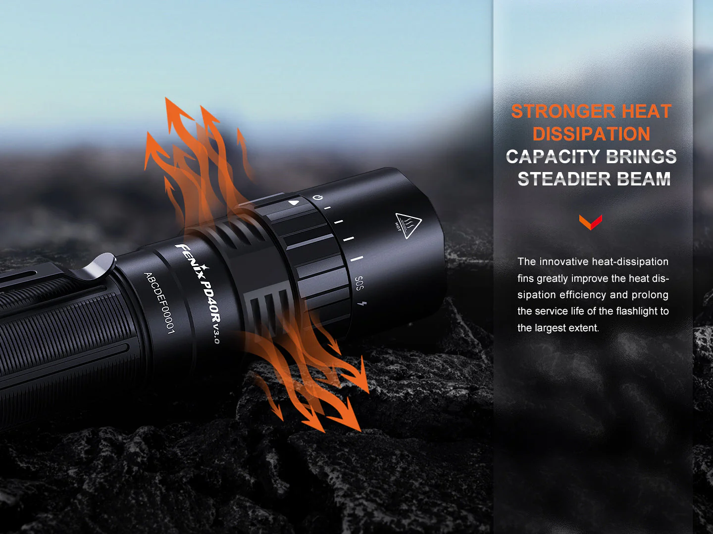Fenix PD40R V3 Rechargeable Flashlight - Image 11