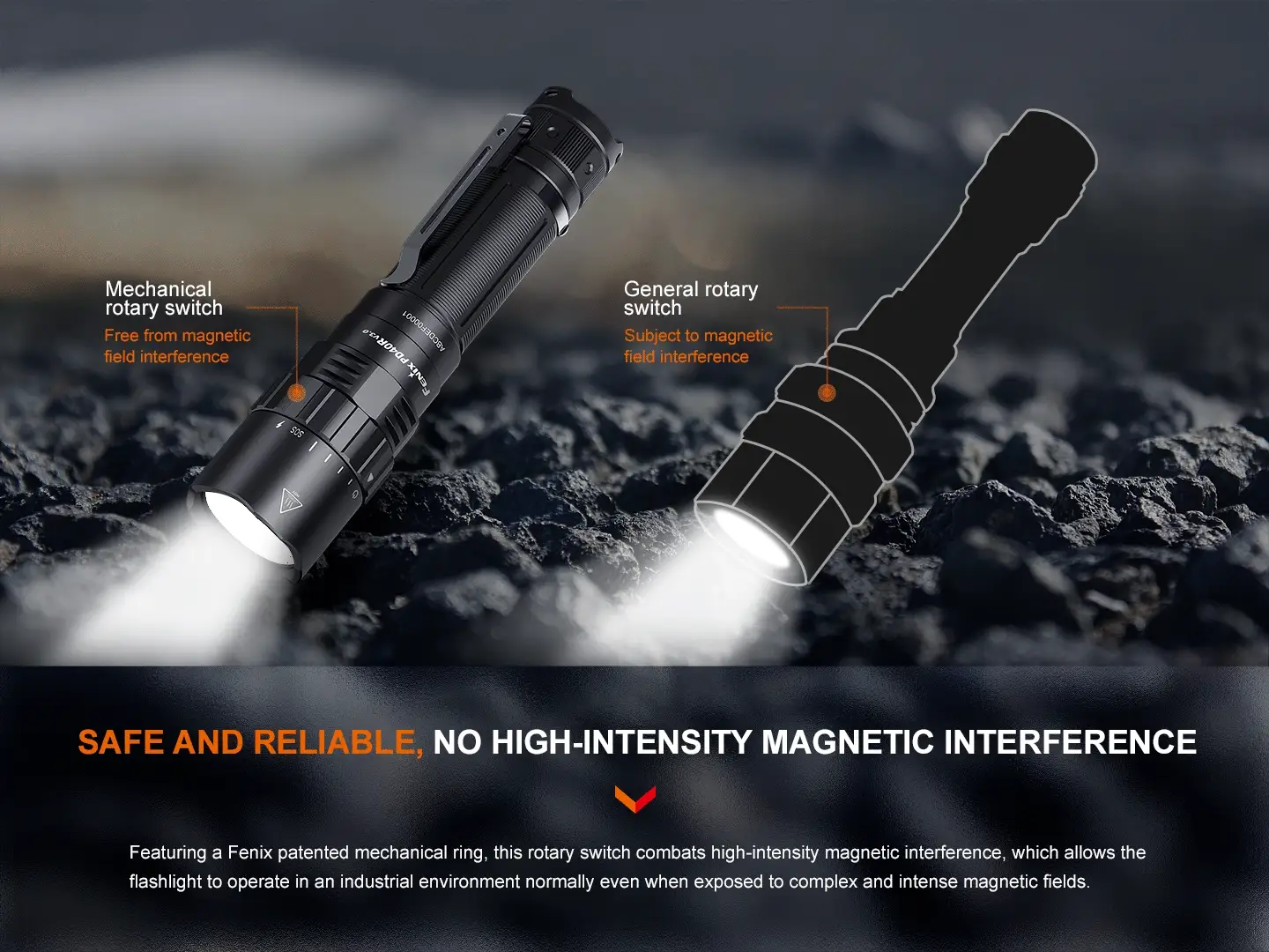 Fenix PD40R V3 Rechargeable Flashlight - Image 12