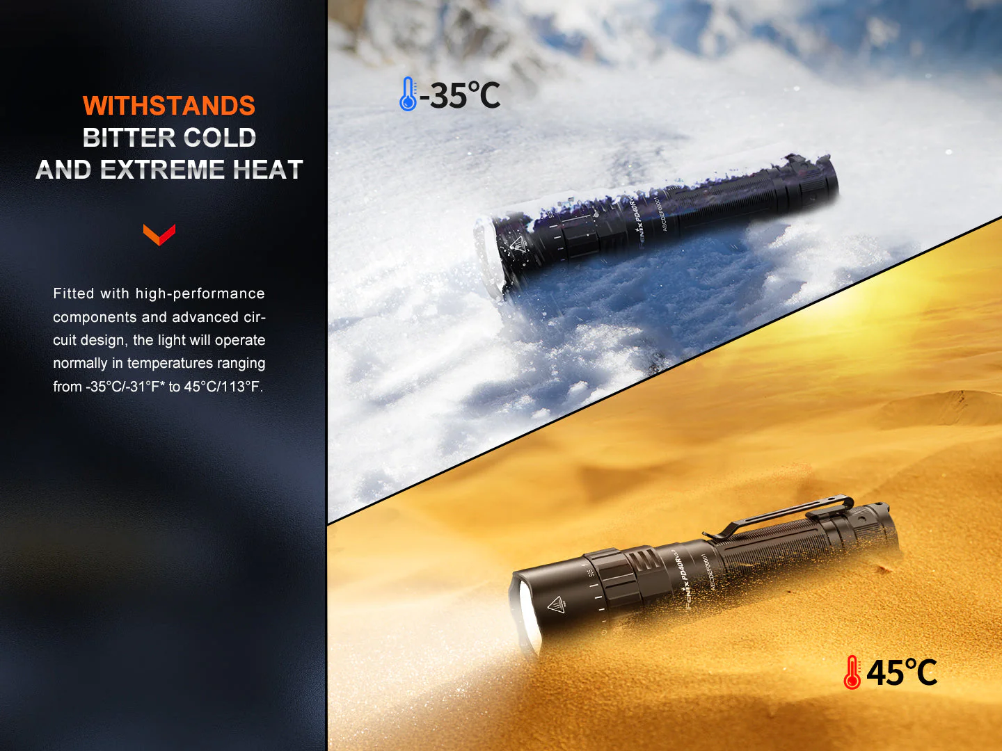 Fenix PD40R V3 Rechargeable Flashlight - Image 13