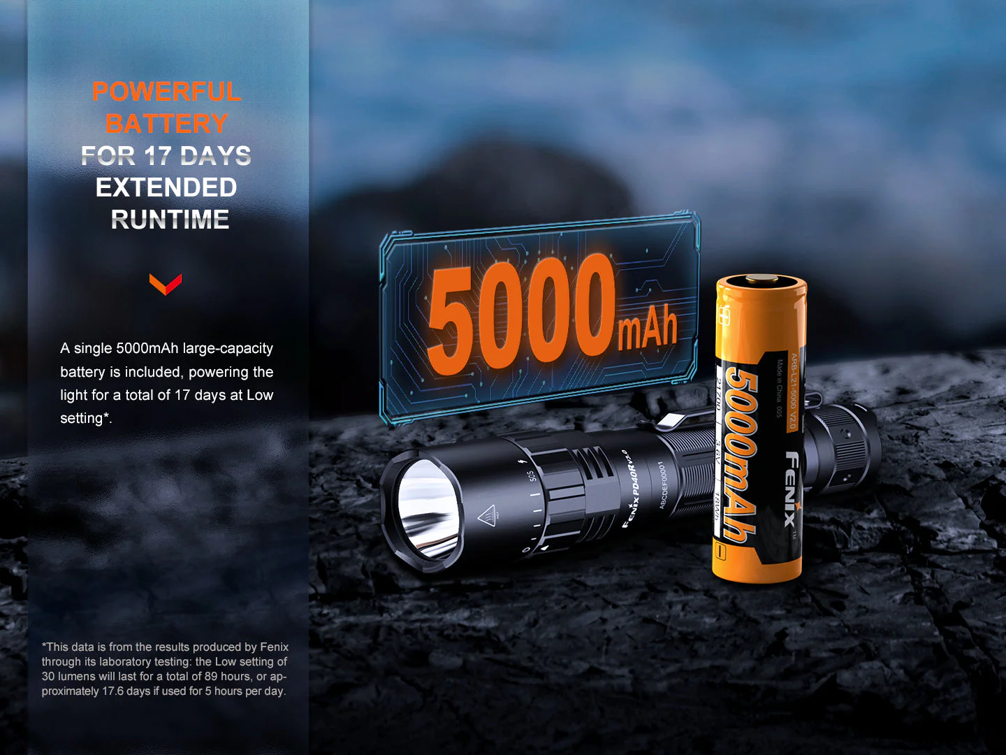 Fenix PD40R V3 Rechargeable Flashlight - Image 6