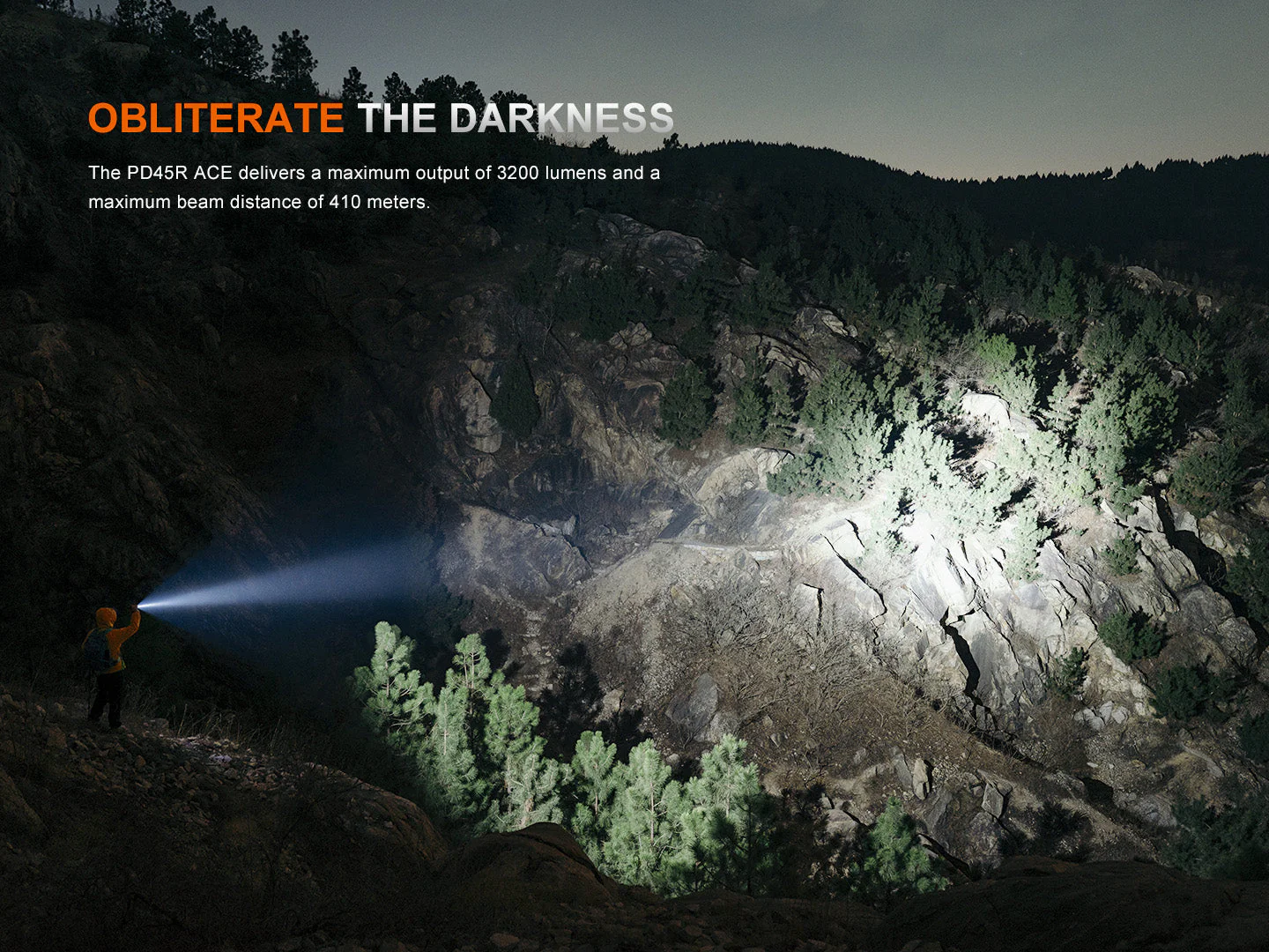 Fenix PD45R ACE Multi-Mode Tactical Flashlight - Image 7