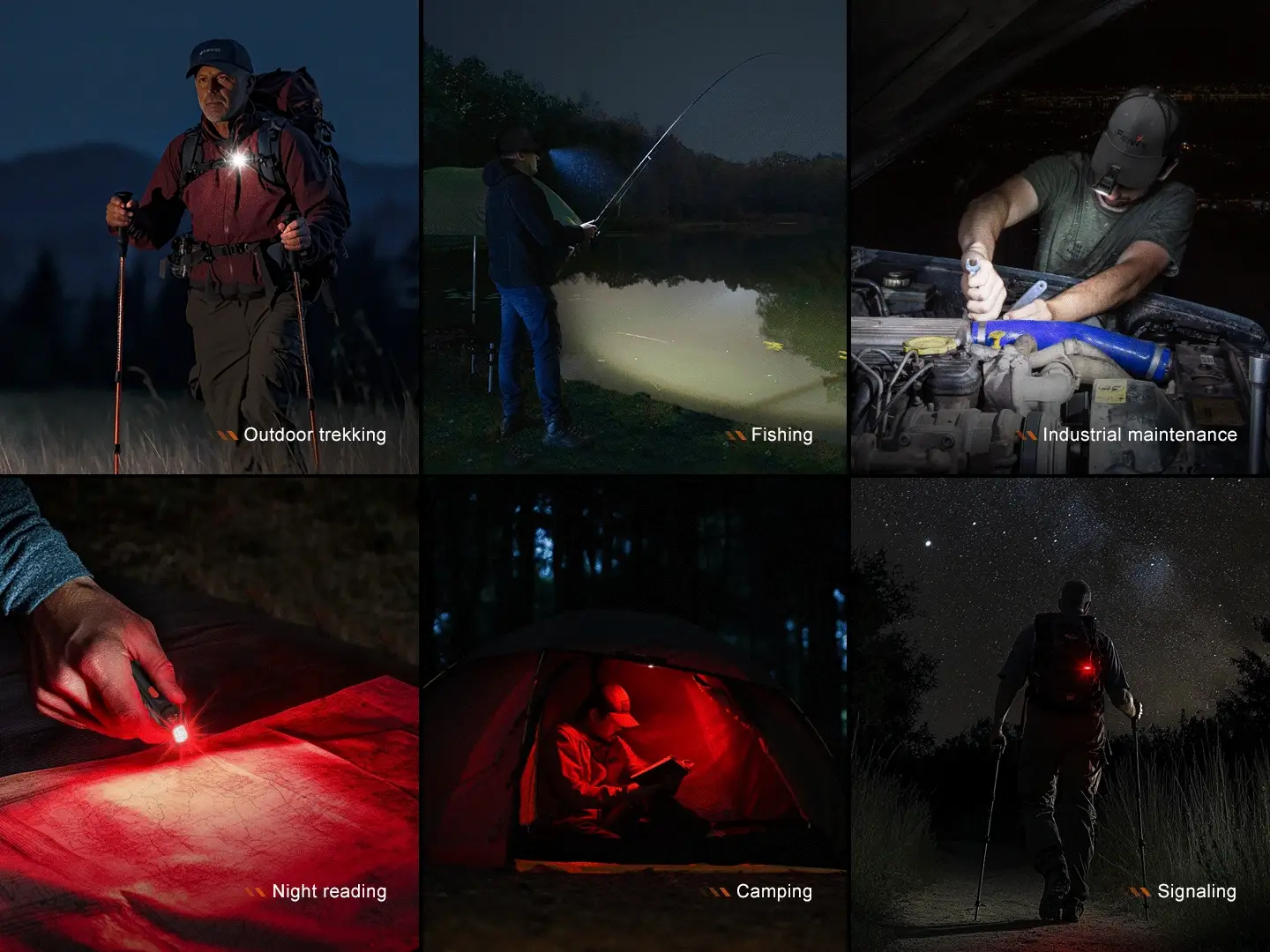 Fenix SW05R Multipurpose Clip-On Light with Red or UV Output - Image 16