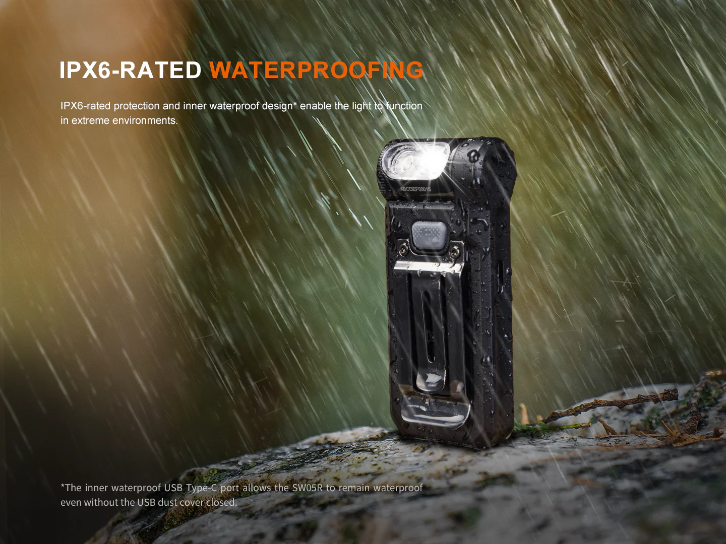 Fenix SW05R Multipurpose Clip-On Light with Red or UV Output - Image 20