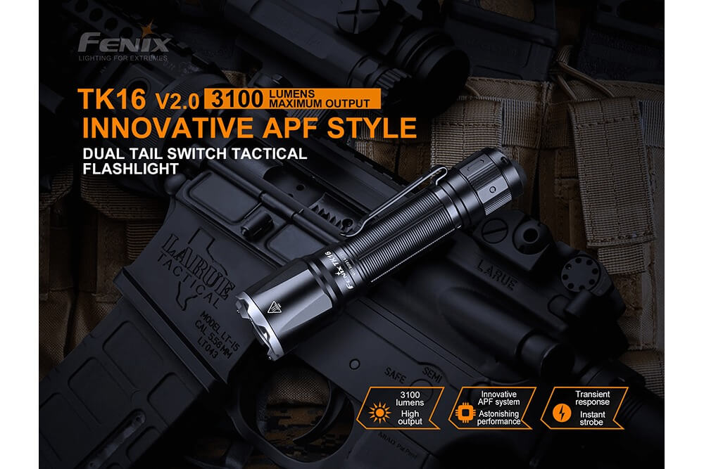 Fenix TK16 V2.0 Tactical Flashlight - 3100 Lumens - Image 3