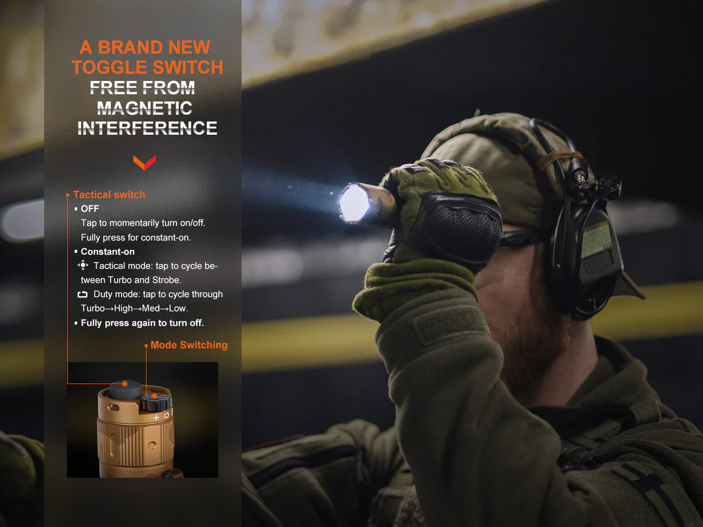 Fenix TK20R UE Tactical LED Flashlight - 2800 Lumens - Image 2