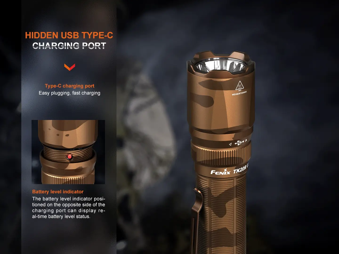 Fenix TK20R UE Tactical LED Flashlight - 2800 Lumens - Image 8