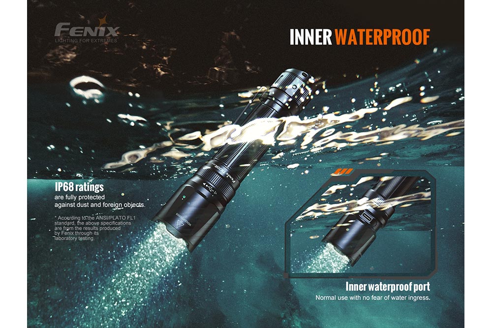 Fenix TK20R V2.0 Rechargeable Flashlight with FREE T5 Tactical Pen (optional) - Image 12