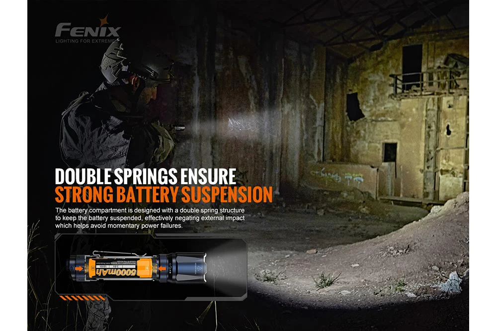 Fenix TK20R V2.0 Rechargeable Flashlight with FREE T5 Tactical Pen (optional) - Image 14