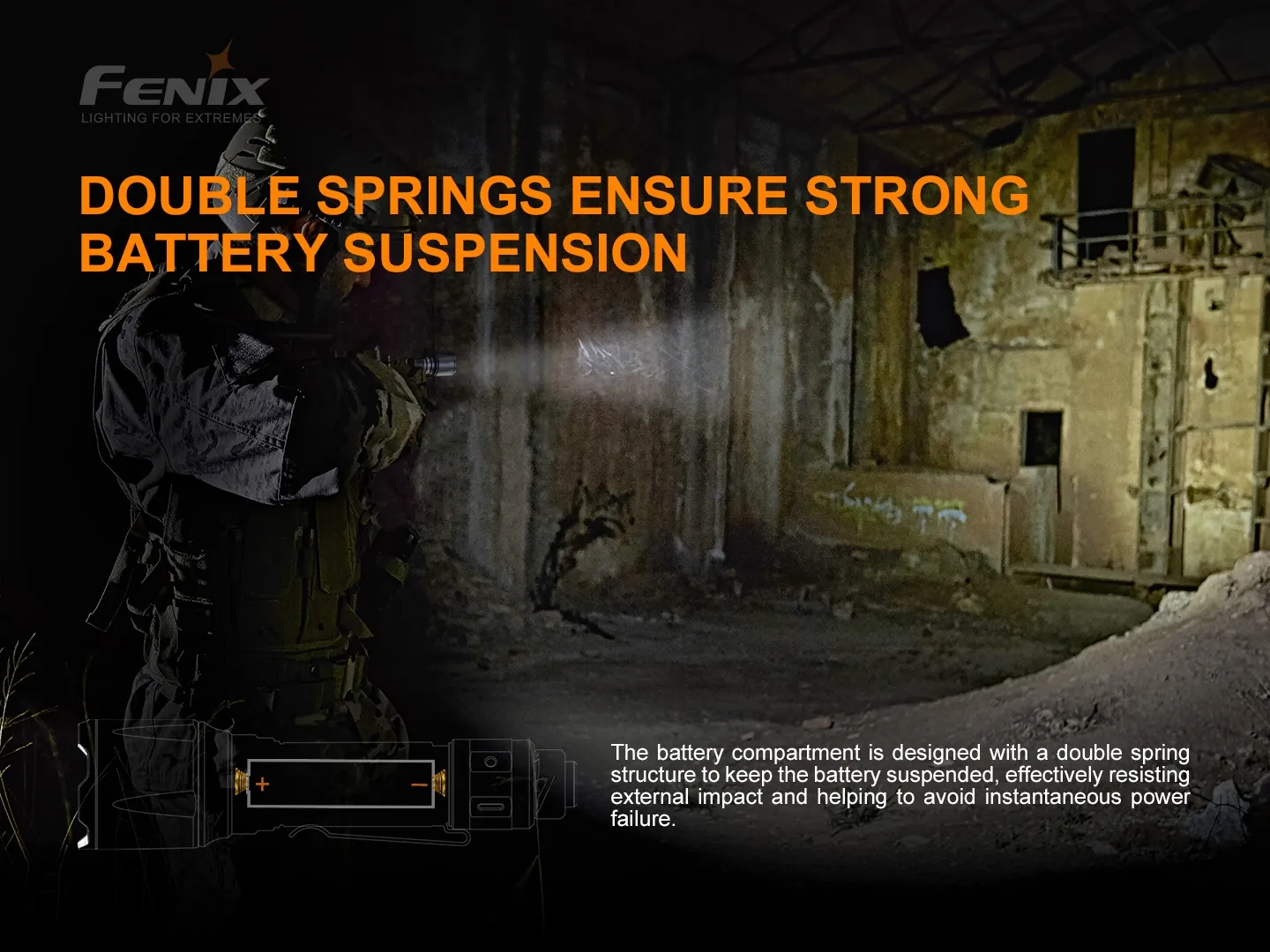 Fenix TK22 TAC Tactical Flashlight - 2800 Lumens - Image 5