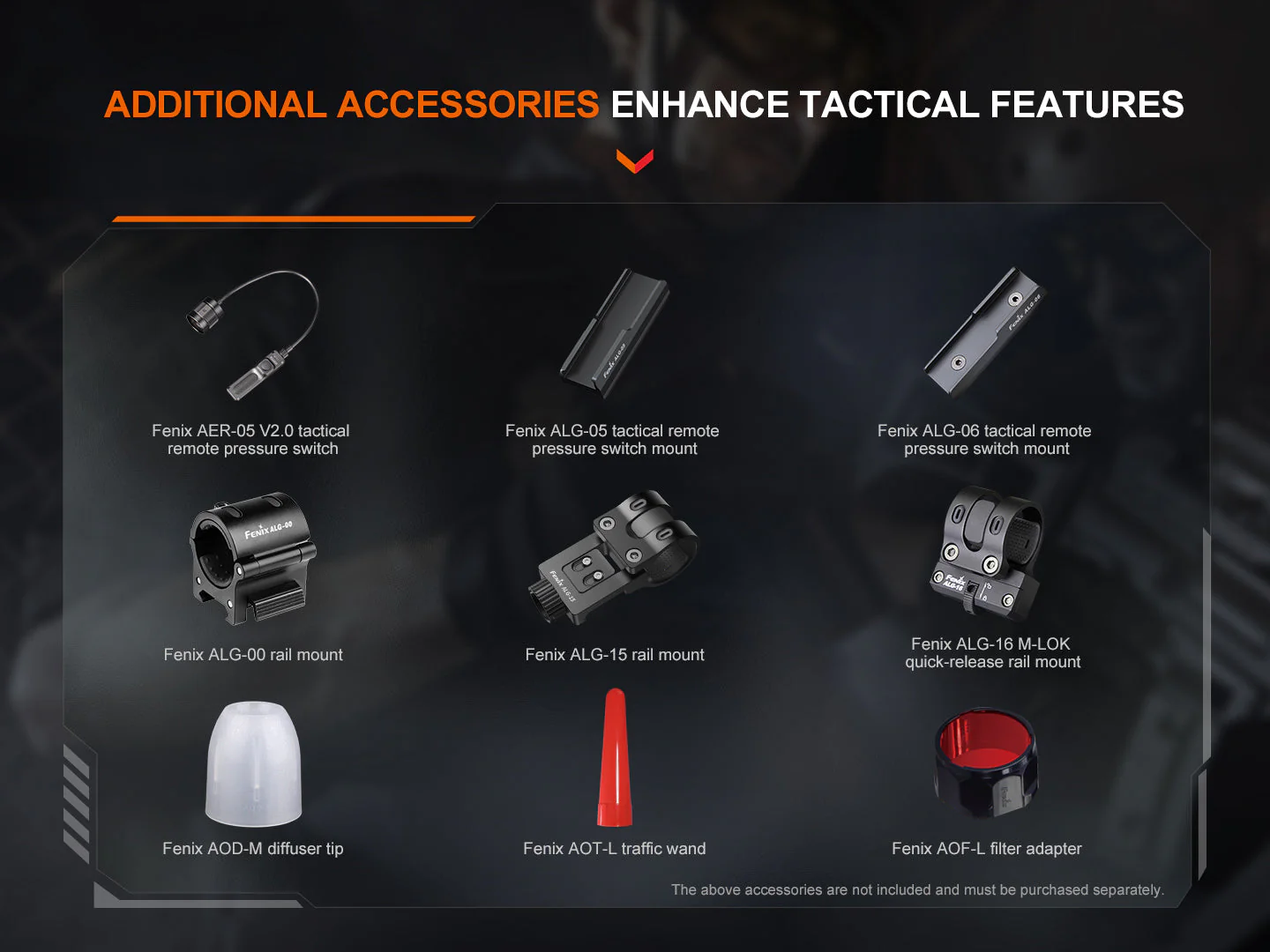 Fenix TK22R Rechargeable Tactical & Duty Flashlight - Image 16