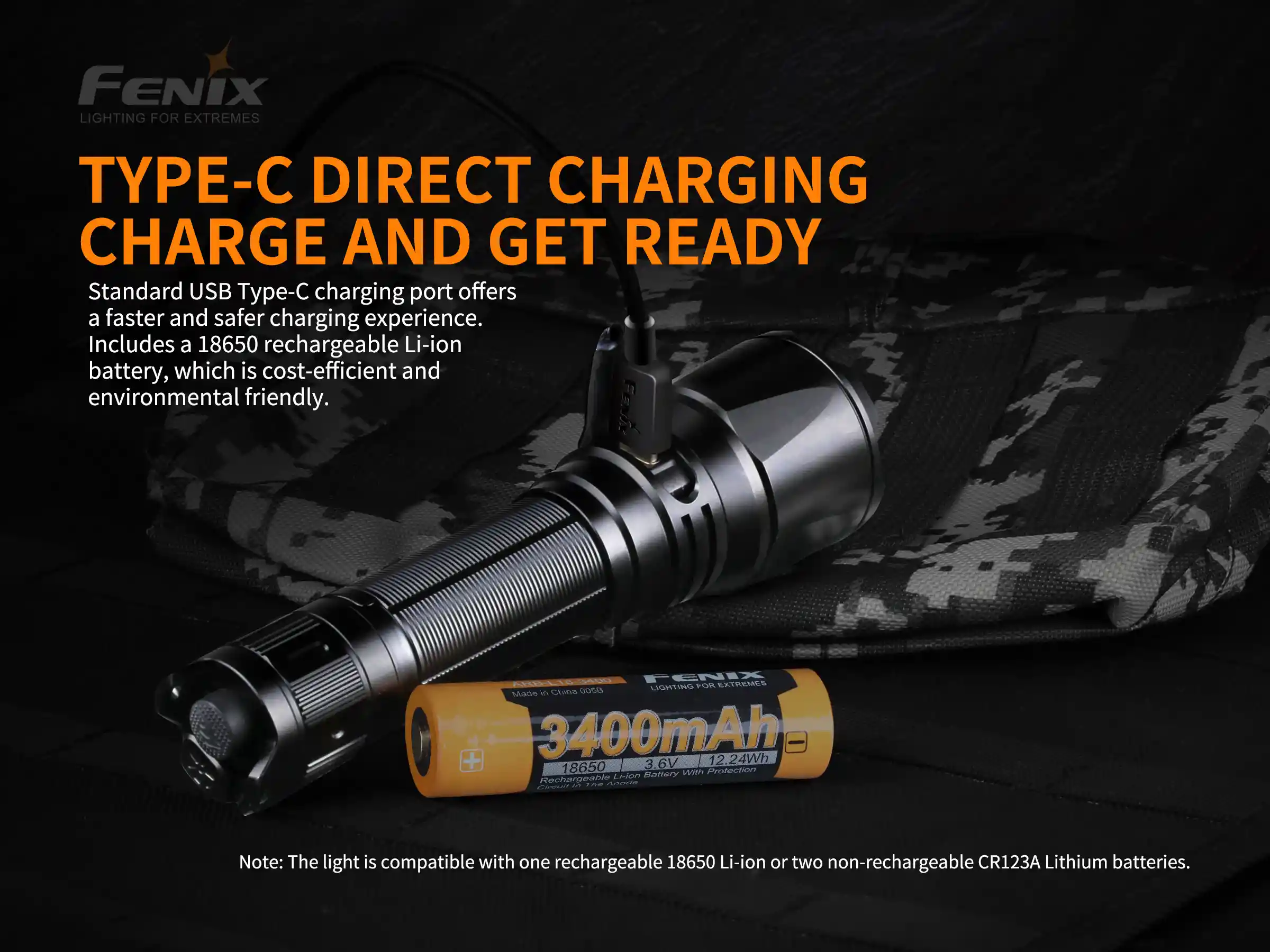 Fenix TK26R Tactical LED Flashlight - 1500 Lumens - Image 8