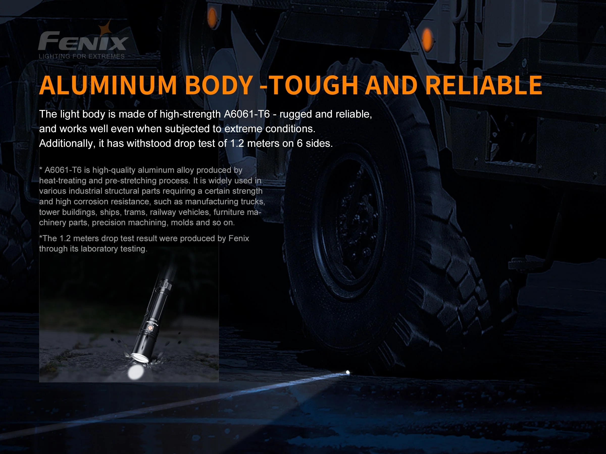 Fenix TK30 White Laser LED Flashlight - Image 11
