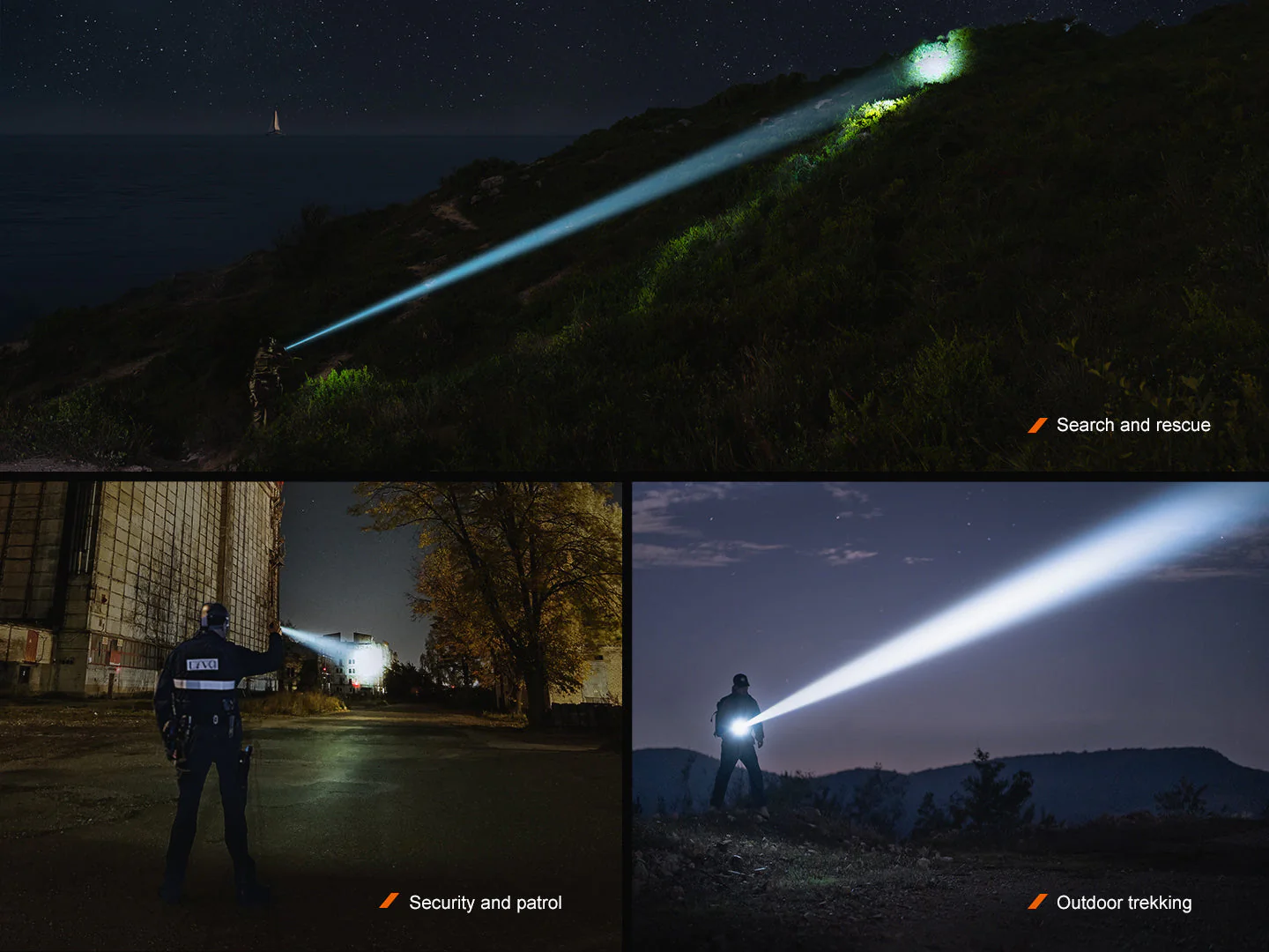 Fenix TK30R Tactical White Laser Rechargeable Flashlight - Image 10