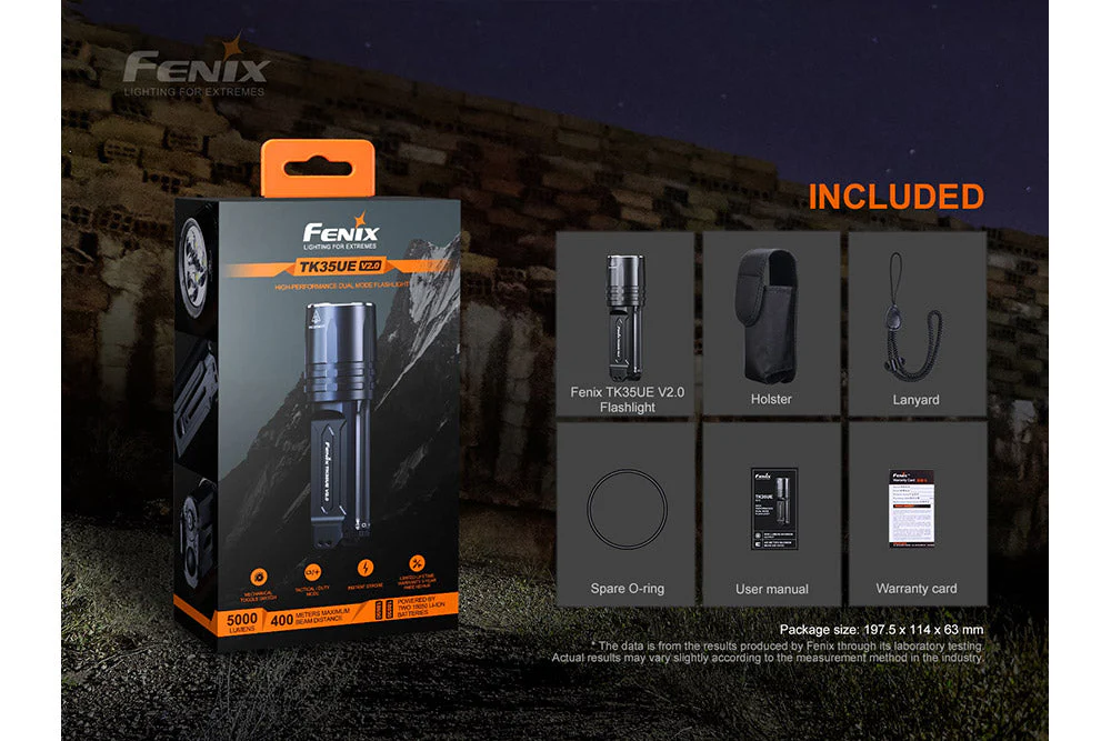 Fenix TK35UE V2.0 Flashlight - 5000 Lumens - Image 17