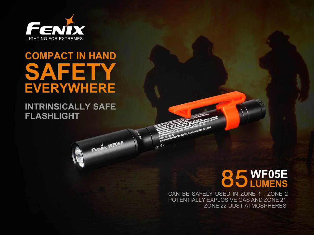 Fenix WF05E Intrinsically Safe Flashlight - Image 3