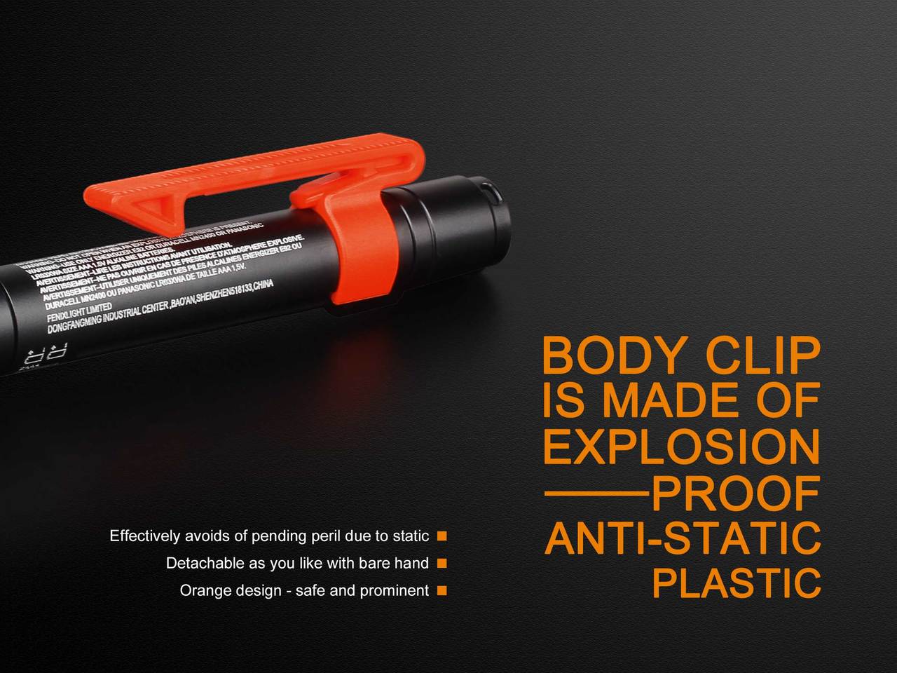 Fenix WF05E Intrinsically Safe Flashlight - Image 8