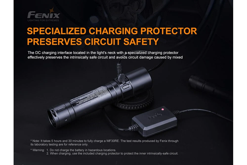 Fenix WF30RE Intrinsically Safe Flashlight - 280 Lumens - Image 5
