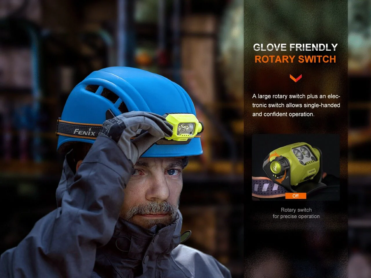 Fenix WH23R Gesture Sensing Industrial LED Headlamp - Image 5