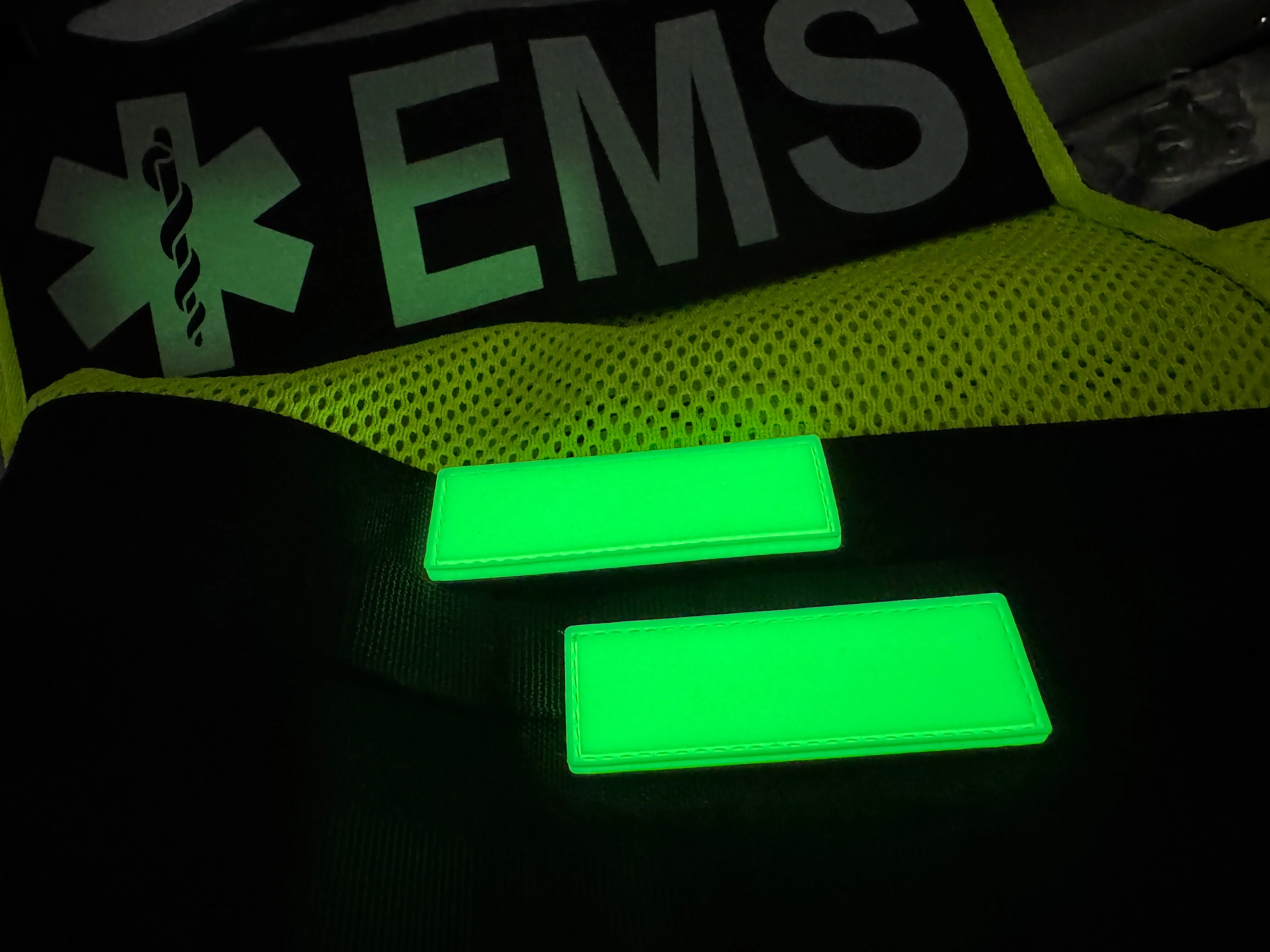 Find Me - 1x3" Glow Tag Patch ( Qty 2 ) - Image 6