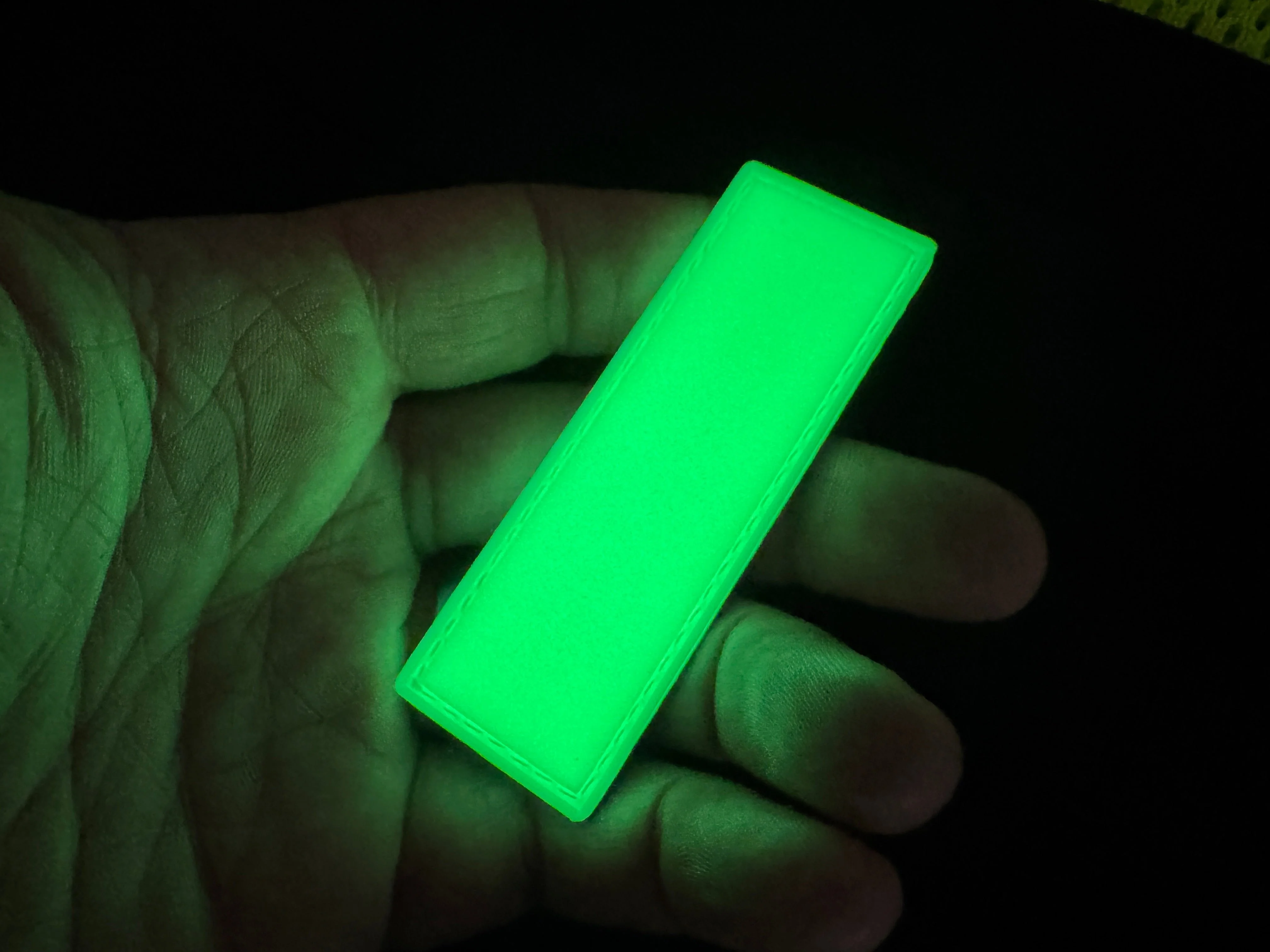 Find Me - 1x3" Glow Tag Patch ( Qty 2 ) - Image 7