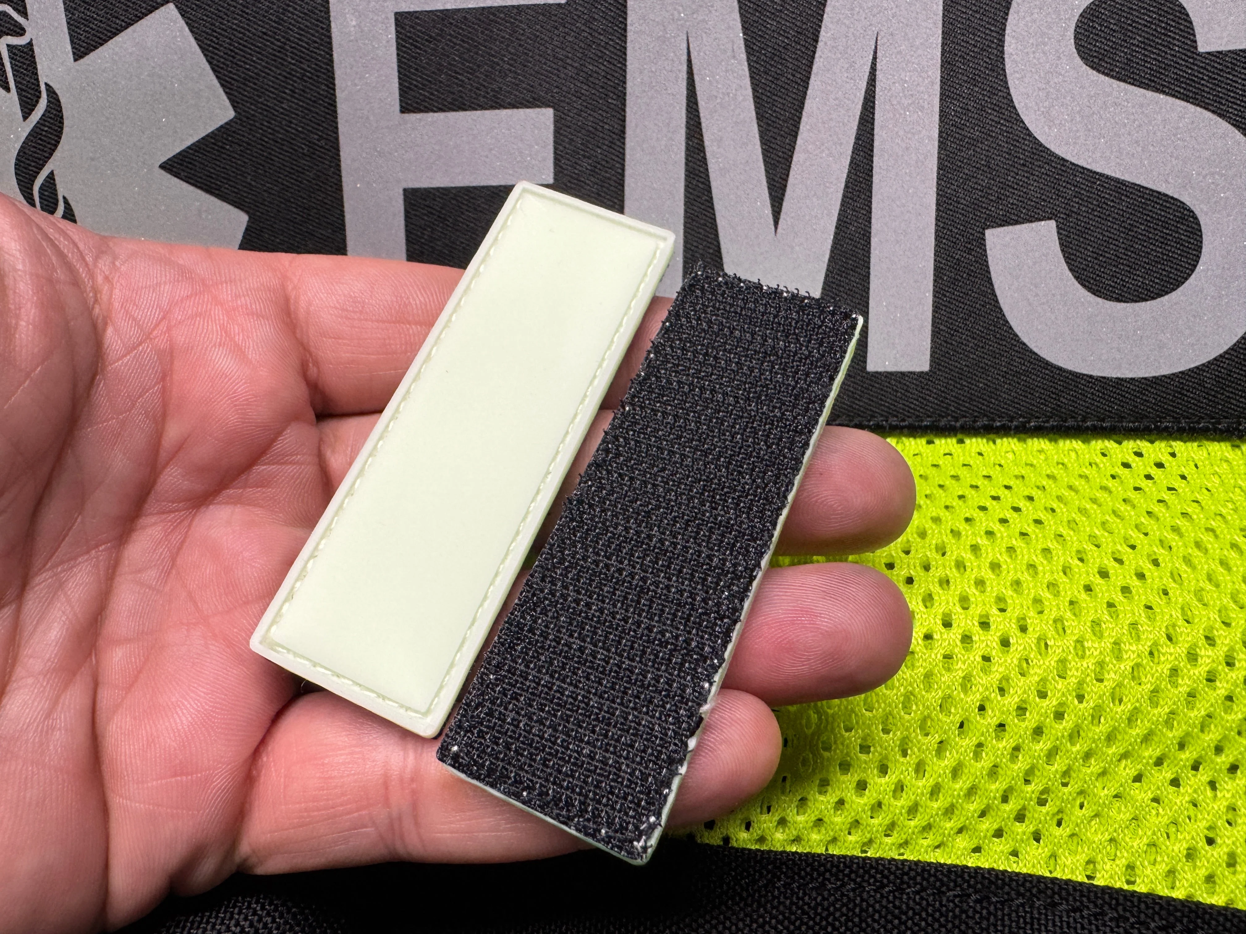Find Me - 1x3" Glow Tag Patch ( Qty 2 ) - Image 9