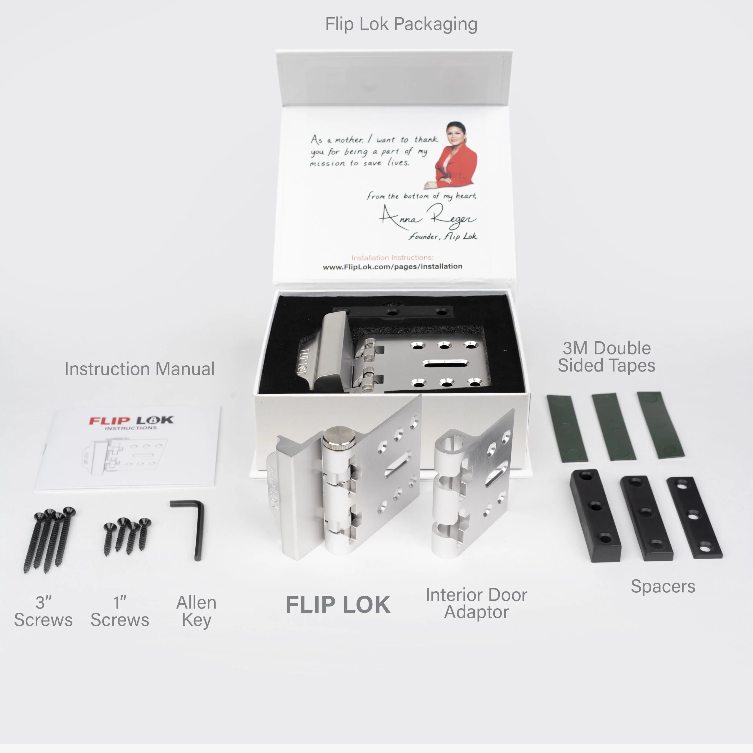 FlipLok Inward Door Lock for Homes Security - Image 13