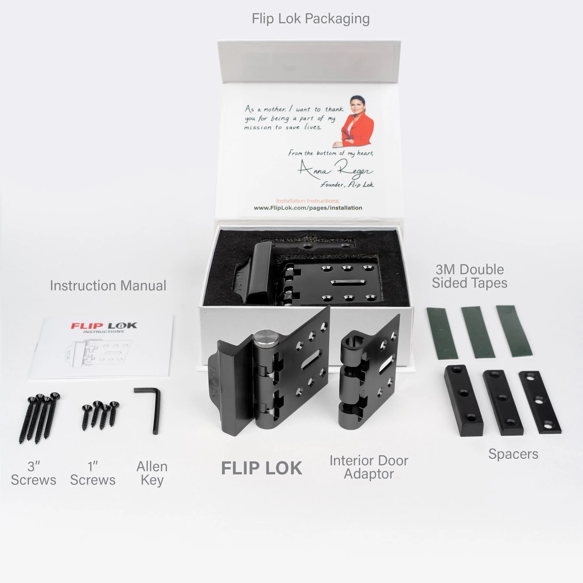 FlipLok Inward Door Lock for Homes Security - Image 20