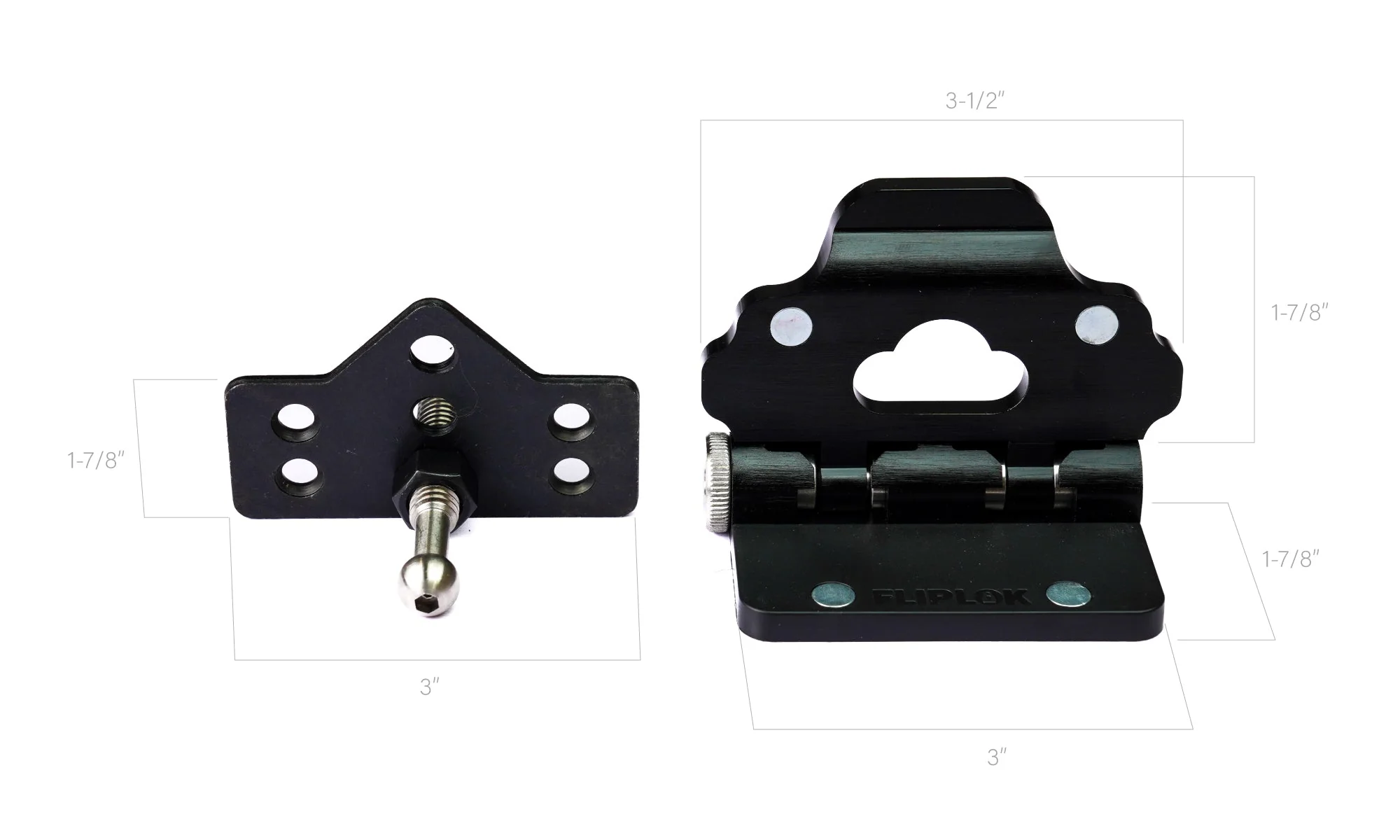 FlipLok Outward Door Lock for Home Security - Image 3