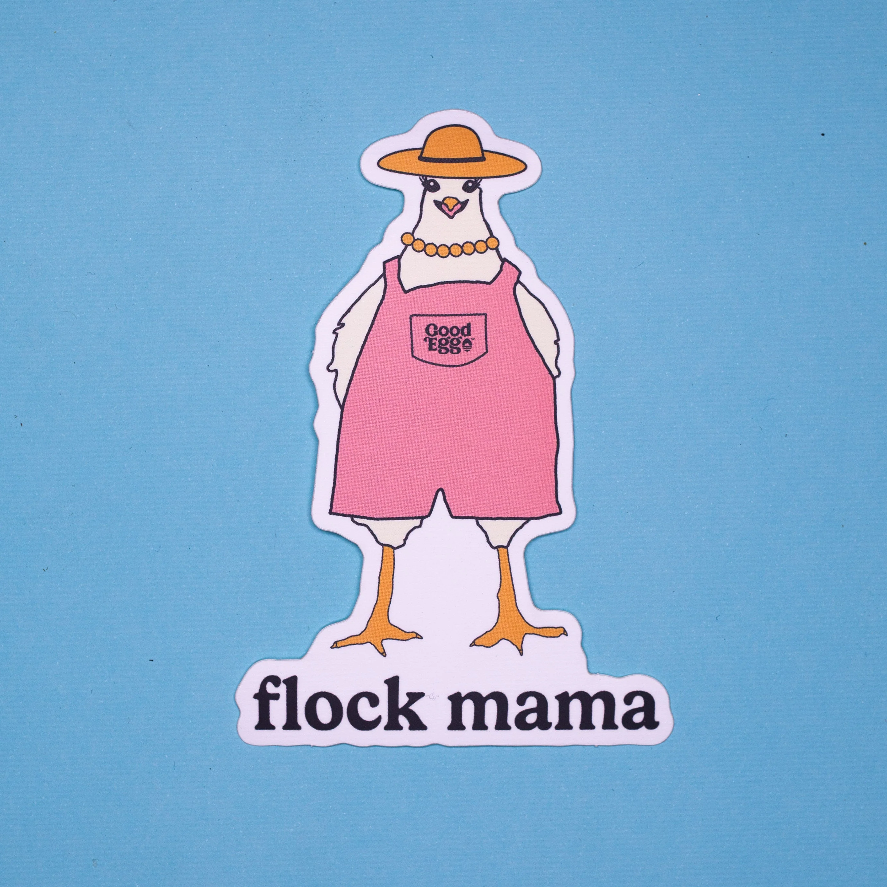 "Flock Mama" Sticker - Image 3