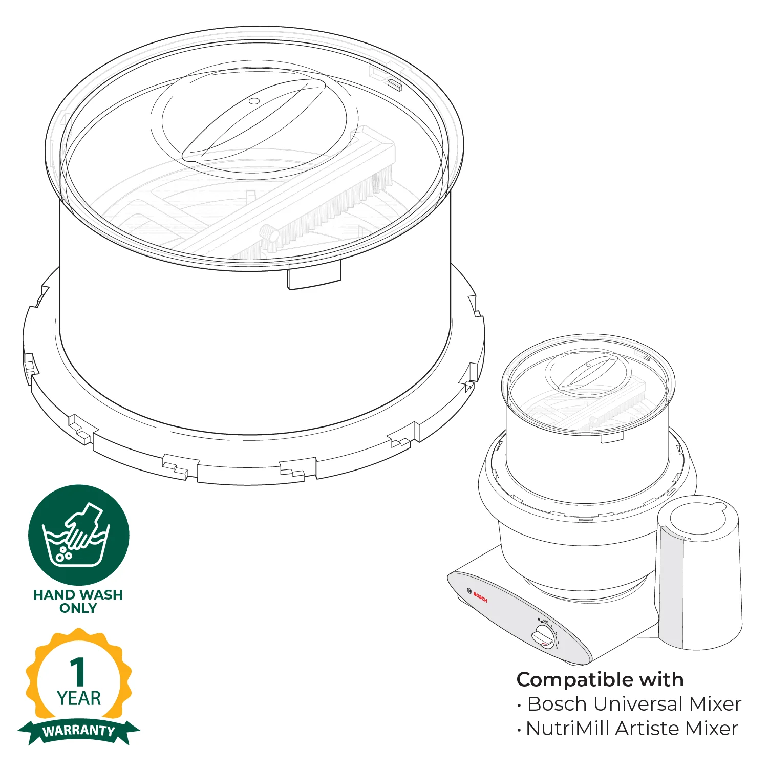 Flour Sifter Attachment - Image 5