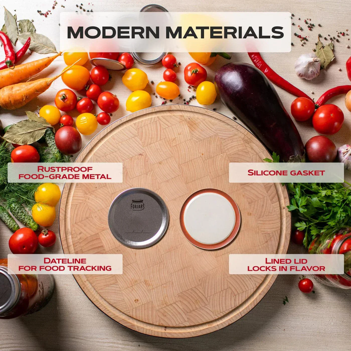 ForJars - 500 Wide Mouth Canning Lids - Image 4