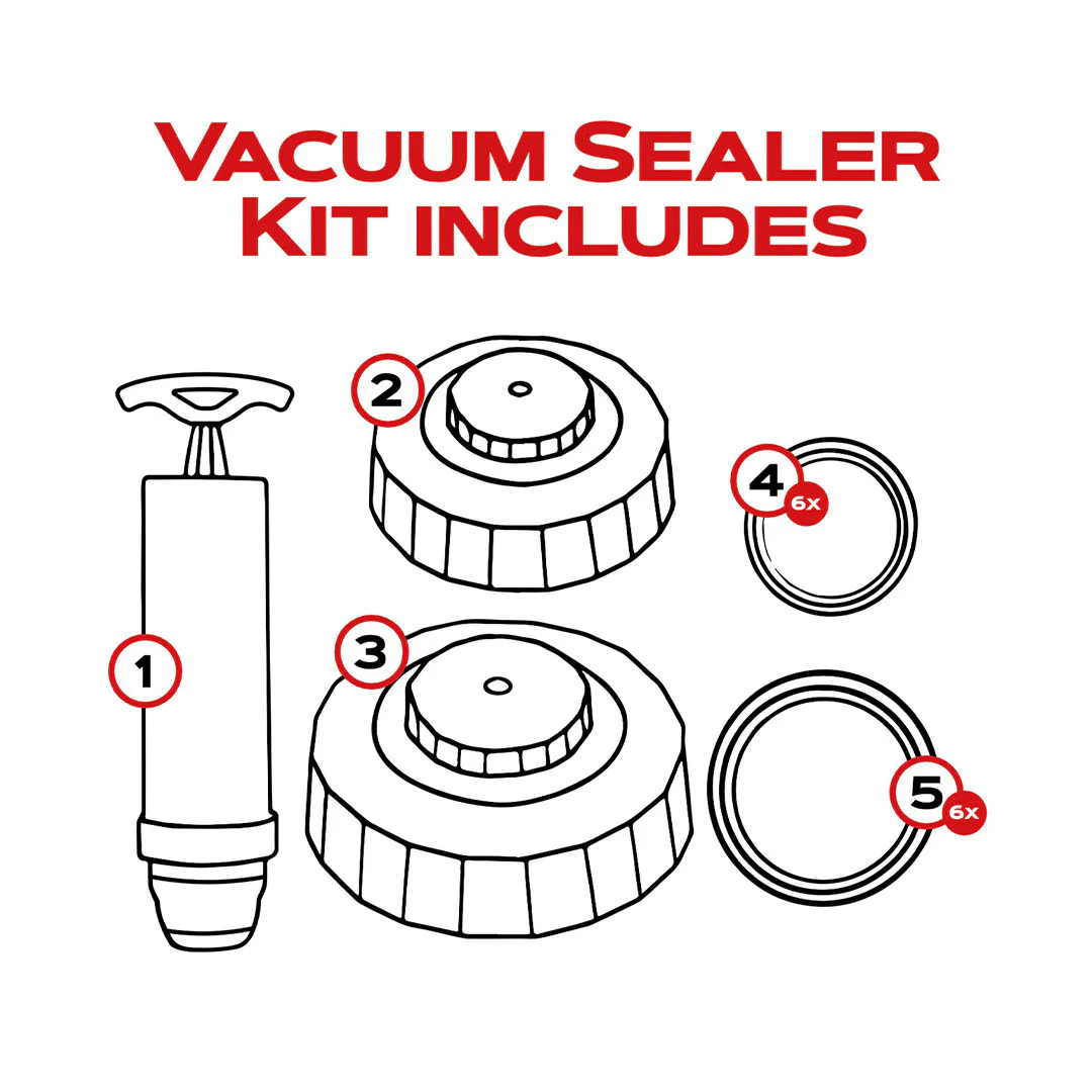 Gerber ForJars Vacuum Sealer Kit - Image 3