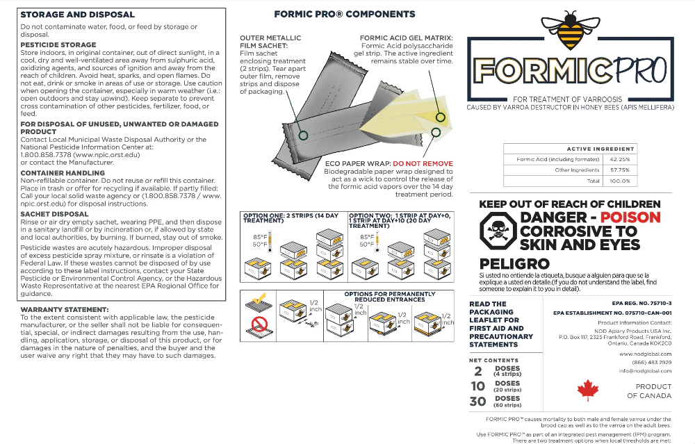 Formic Pro Varroa Mite Treatment - Image 4
