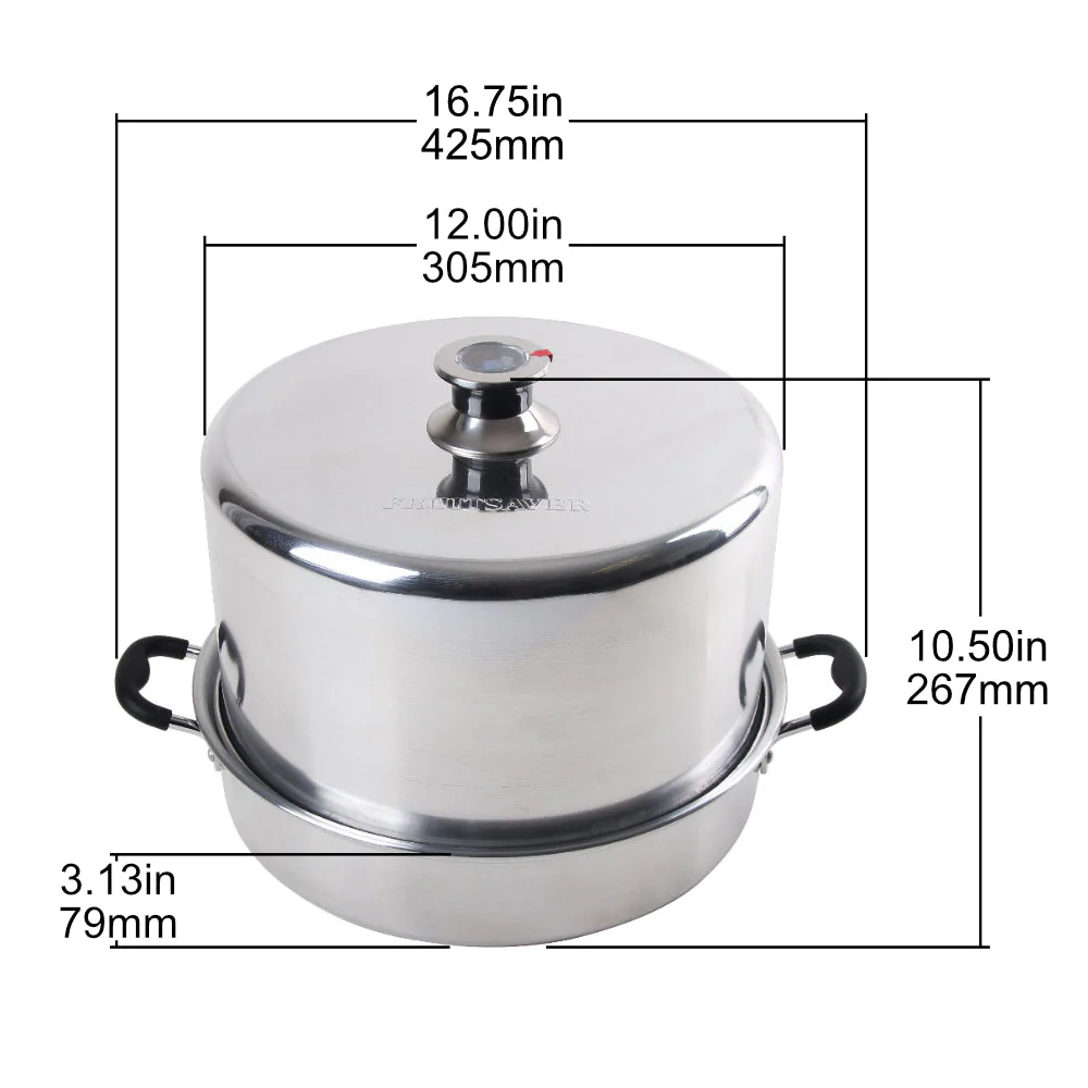 Fruitsaver Aluminum Steam Canner - Image 6