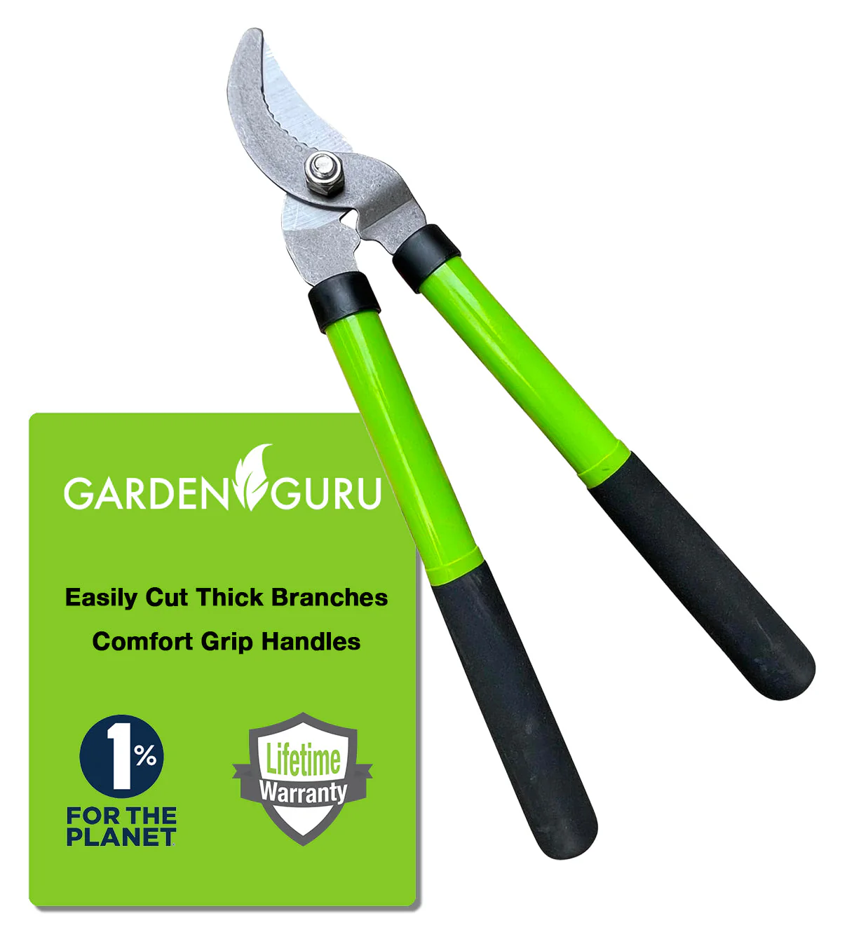 Garden Bypass Loppers Tree Trimmer Clipper - Image 2