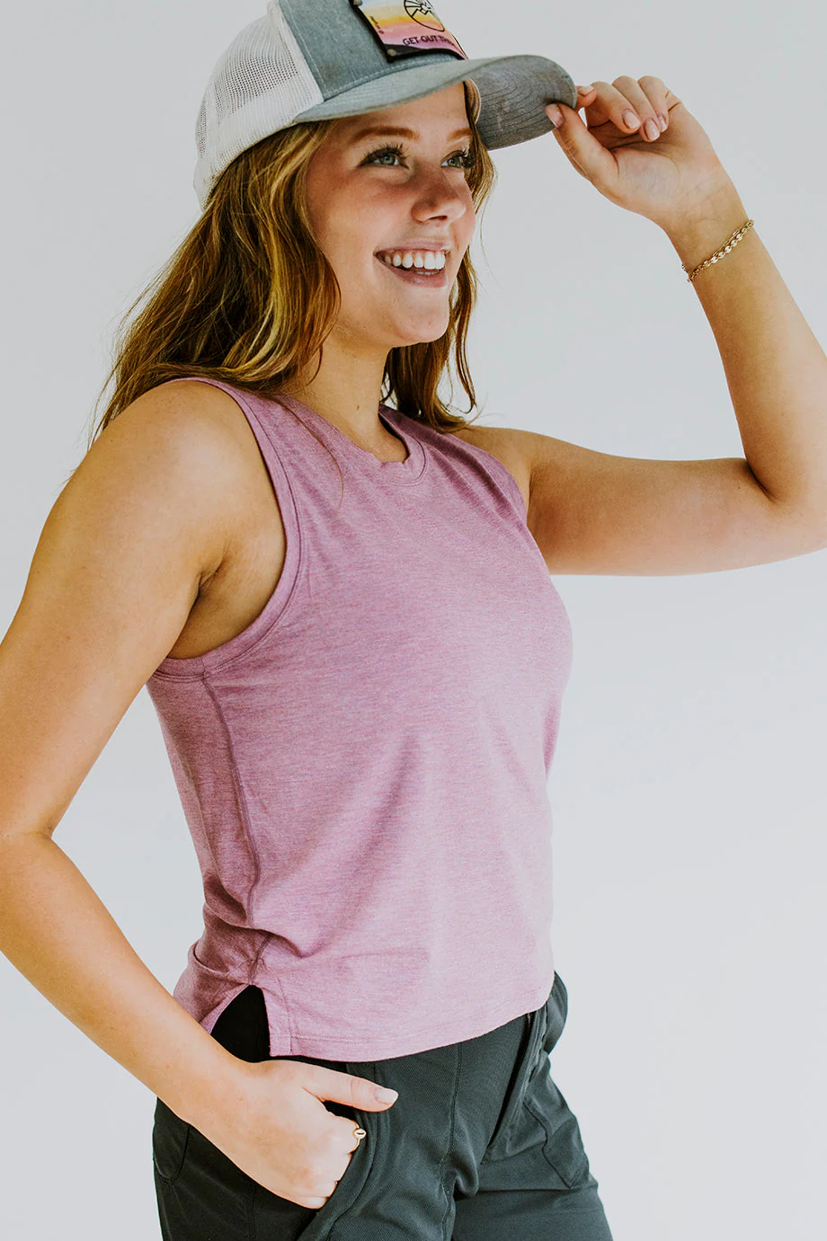 Get Out There Girl Tank - Image 3