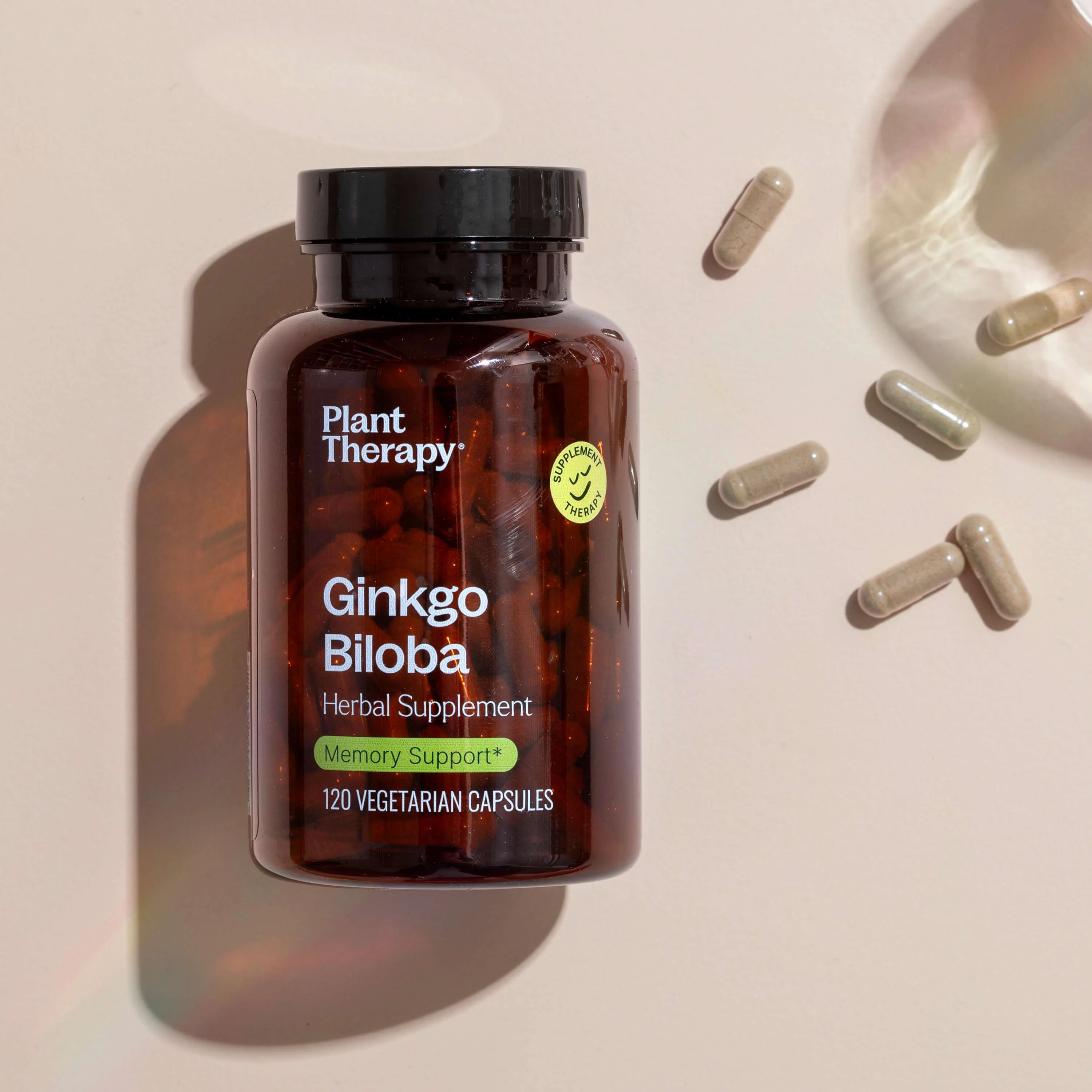 Ginkgo Biloba Herbal Supplement - 120 Capsules - Image 4