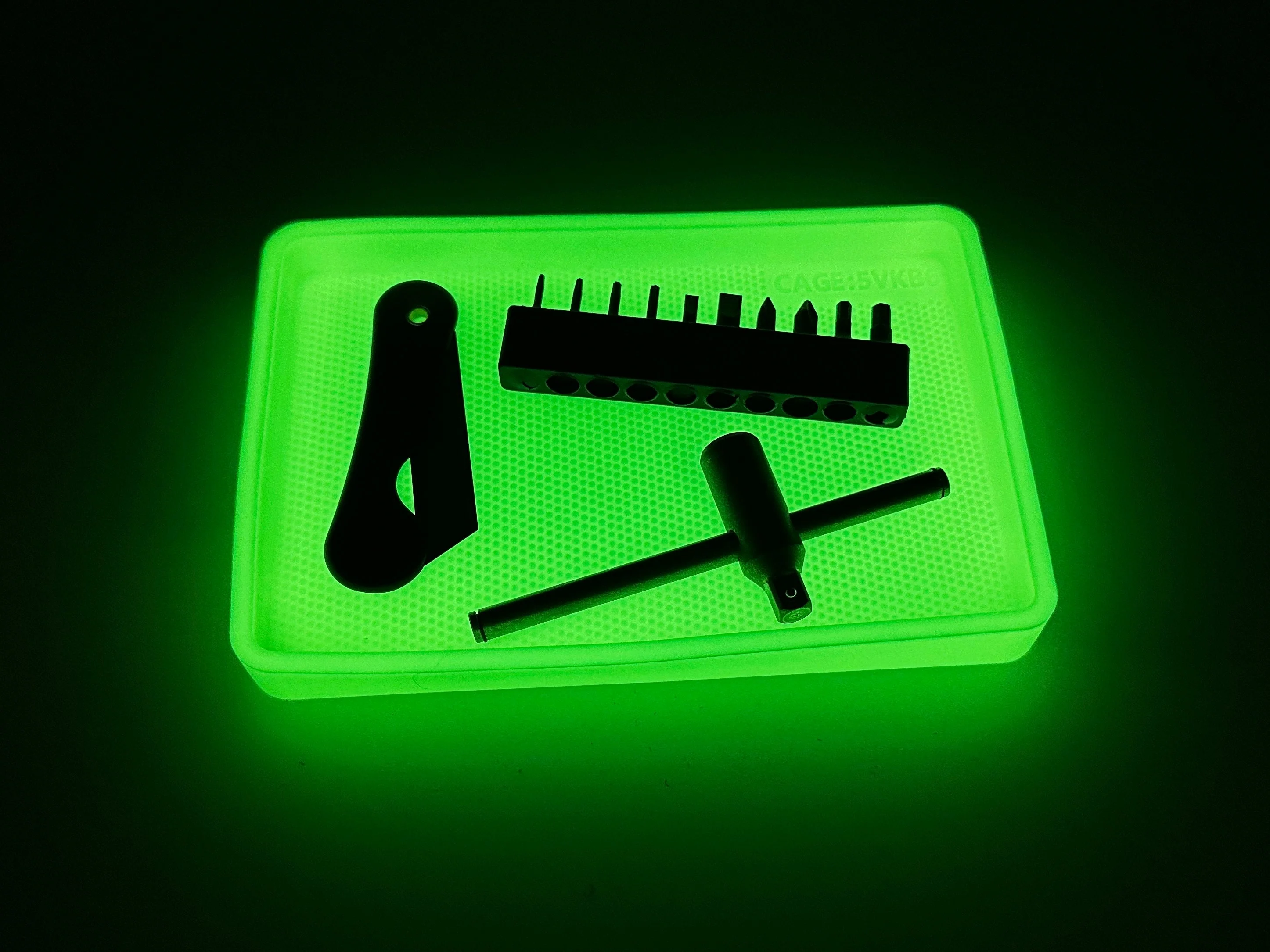 Glow Parts Tray - Armorer  - Non Slip ( Limited Edition ) - Image 2